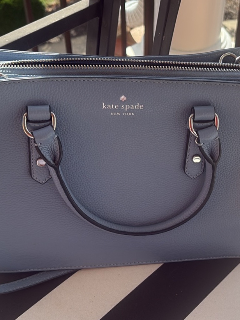 Nw/o tags condition light blue Kate Spade Lise satchel